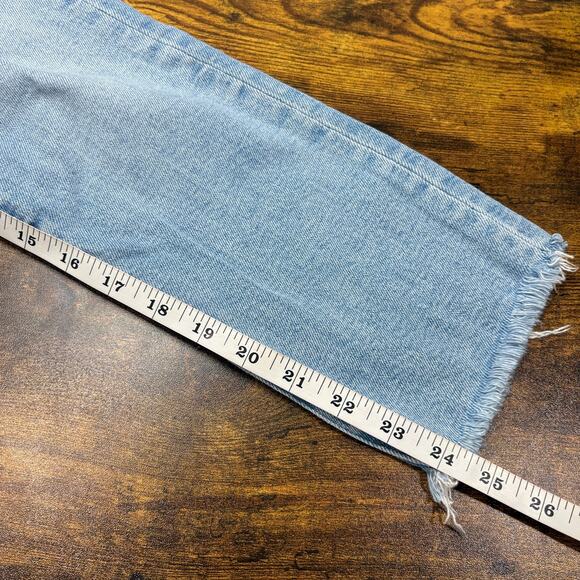 Madewell Womens Size 23P The Perfect Vintage Jeans High Rise 90s Mom Stretch - Picture 15 of 16